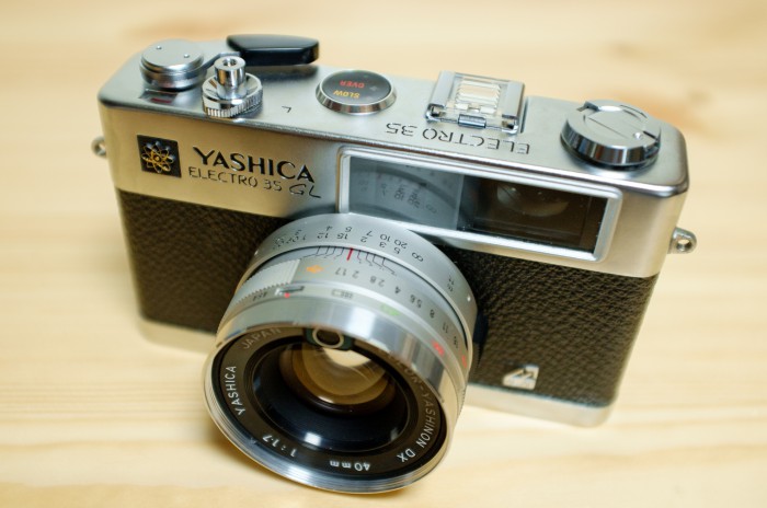 初フィルムカメラ『YASHICA ELECTRO 35 GL』を勢いで購入しました 