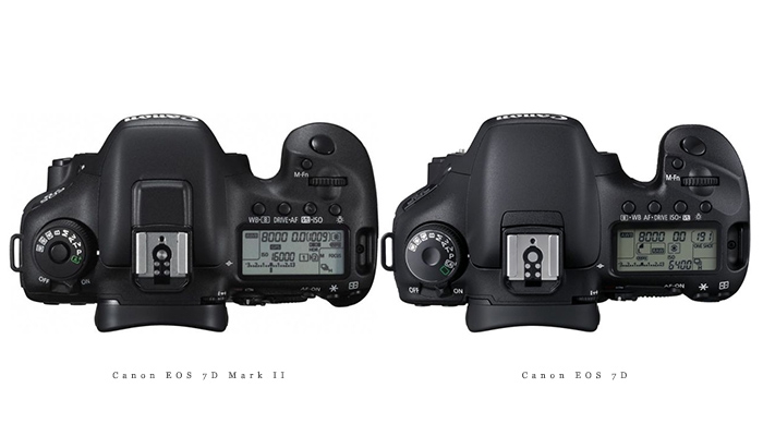 キヤノン EOS 7D Mark II vs 7D 比較] 7D Mark II からみる、Canon APS 