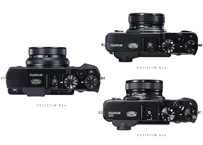 カメラ デジタルカメラ FUJIFILM X30 vs X20 vs X10 機能比較。富士フィルムのXシリーズ 2/3 