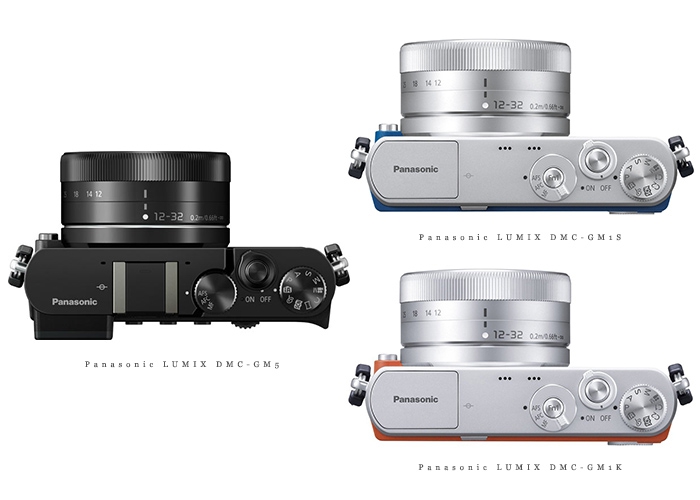Panasonic LUMIX DMC GM5 vs GM1S vs GM1K 比較。GM5からみる