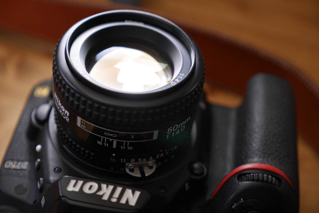 Nikon AI AF Nikkor 50mm f/1.4D 実用品 - レンズ(単焦点)