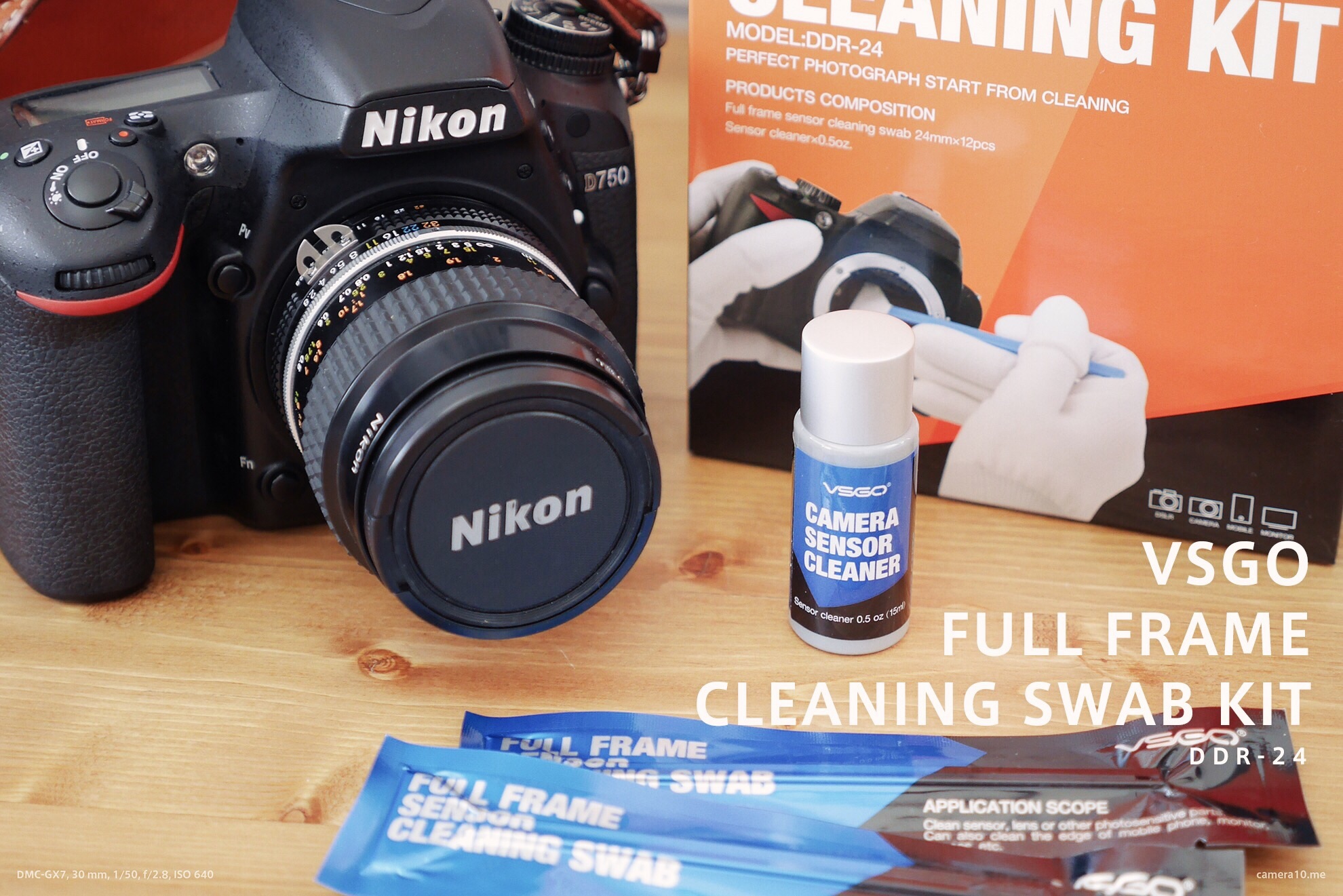 センサークリーニングにおすすめ！「VSGOイメージセンサークリーニングキット」を使ってカメラのセンサーをお掃除してみました。 かめらとブログ。