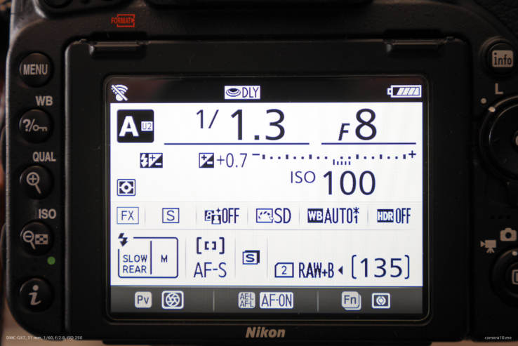 ニコンのカメラ（D750）を便利に使う「ユーザーセッティング（U1/U2 