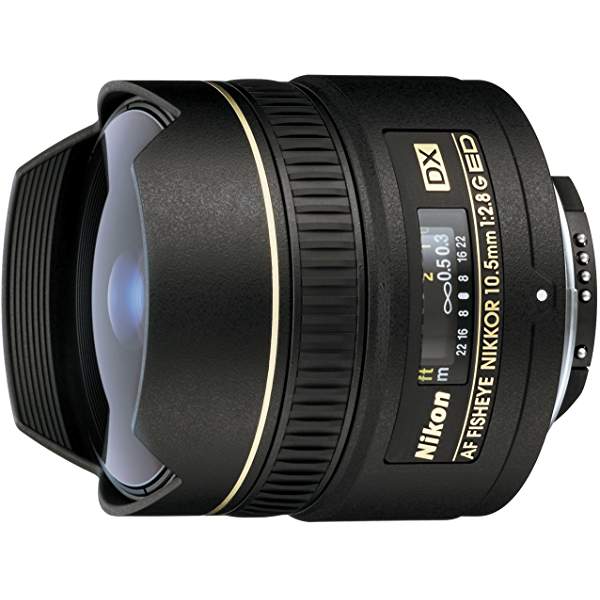 Nikon AF DX Fisheye-Nikkor 10.5mm f/2.8G ED 製品画像