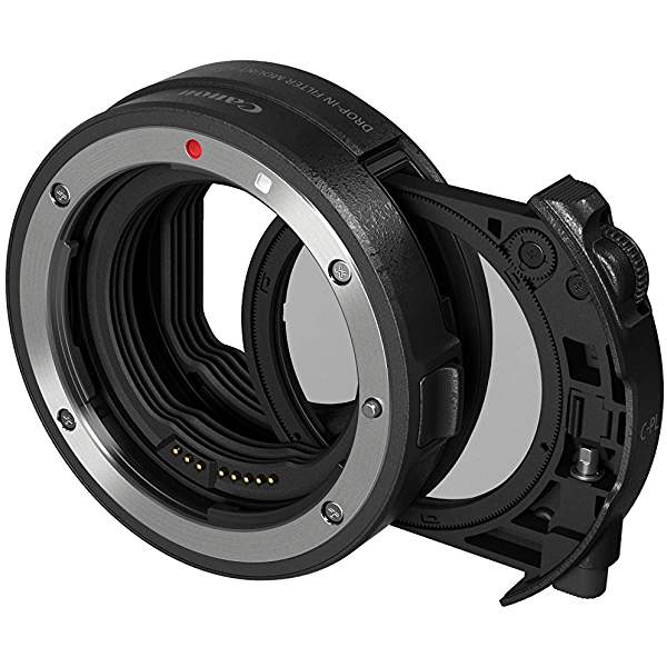 Canon ドロップインフィルター マウントアダプター EF-EOS R ドロップイン 円偏光フィルター A付 製品画像