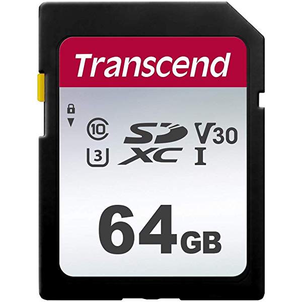 Transcend SDXC/SDHC 300S 製品画像