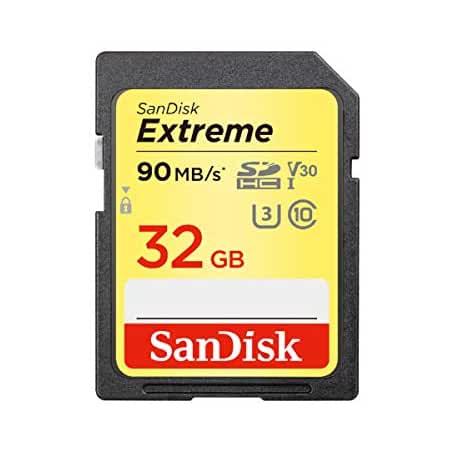 SanDisk Extreme SDHC Class10 UHS-I U3 V30 製品画像