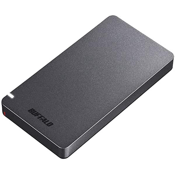 BUFFALO SSD-PGMU3 ポータブルSSD USB3.2Gen2  製品画像
