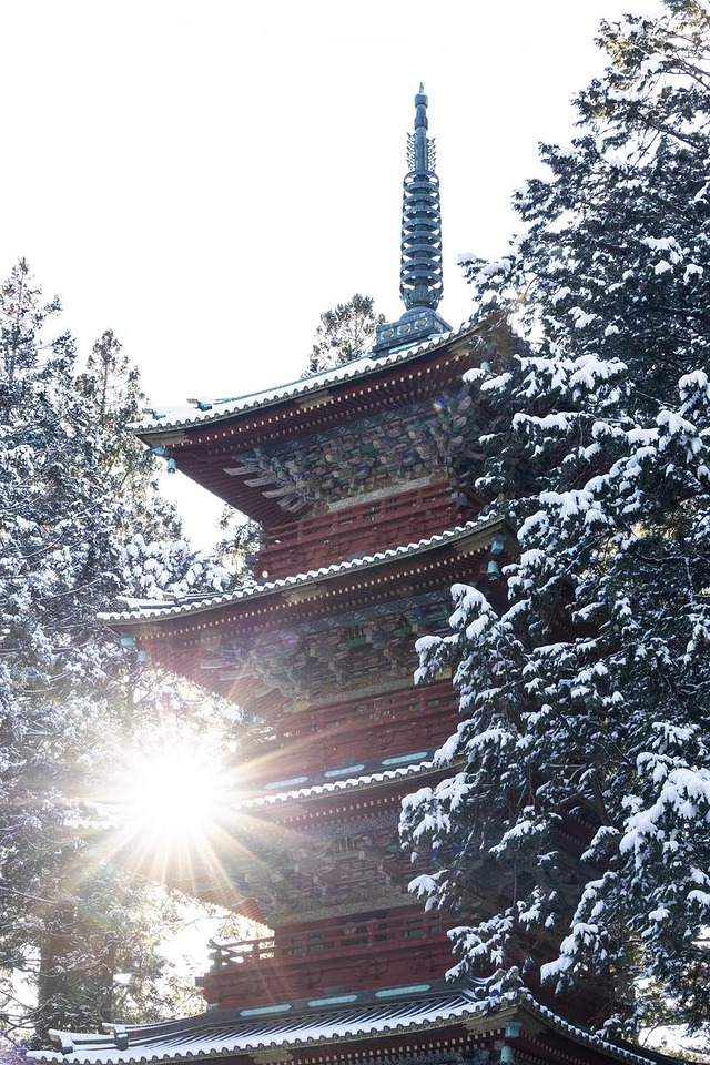 日光東照宮の五重塔